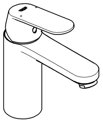 GROHE 23926000 - Umývadlová batéria DN 15 veľkosť M lesklý chróm