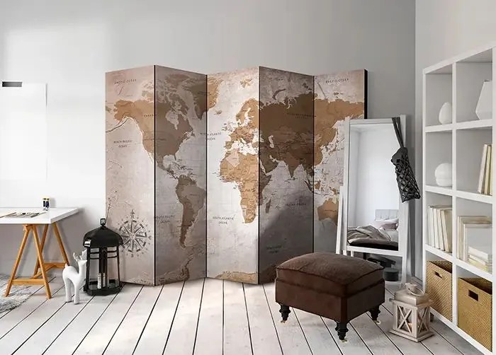 Paraván - Oriental Travels  [Room Dividers] Veľkosť: 225x172, Verzia: Jednostranný