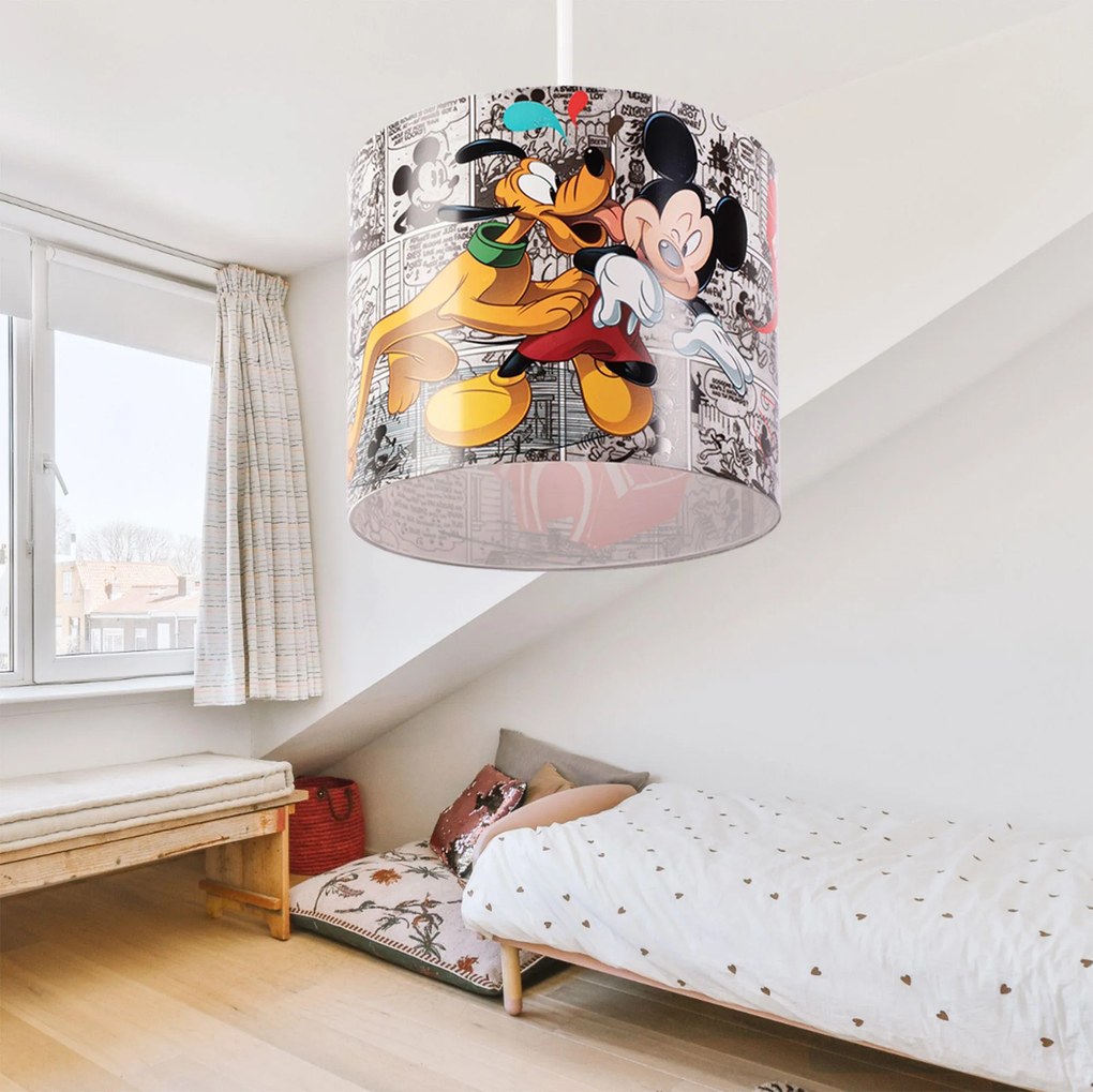 Toolight Nowodvorski, detské nástenné svietidlo Disney Mickey Classic I, 4830, OSW-21008