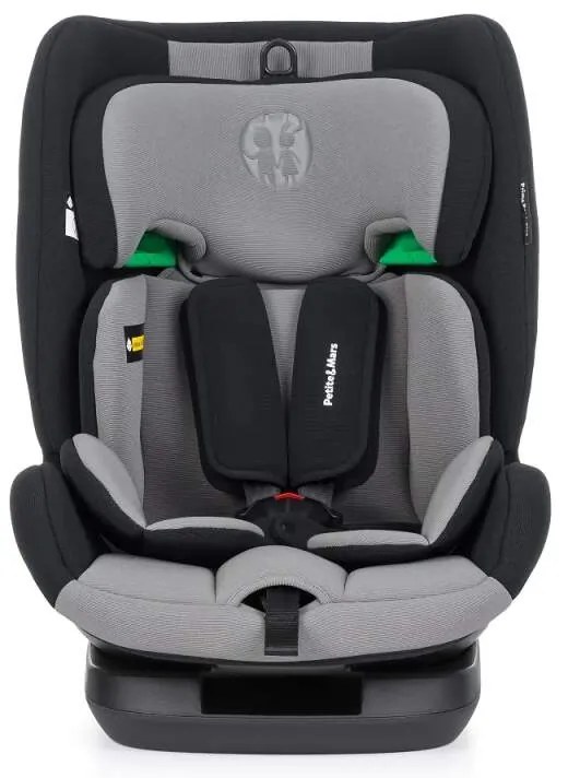 PETITE&MARS Autosedačka Prime Pro i-Size Midnight Grey 76-150 cm (9-36 kg)