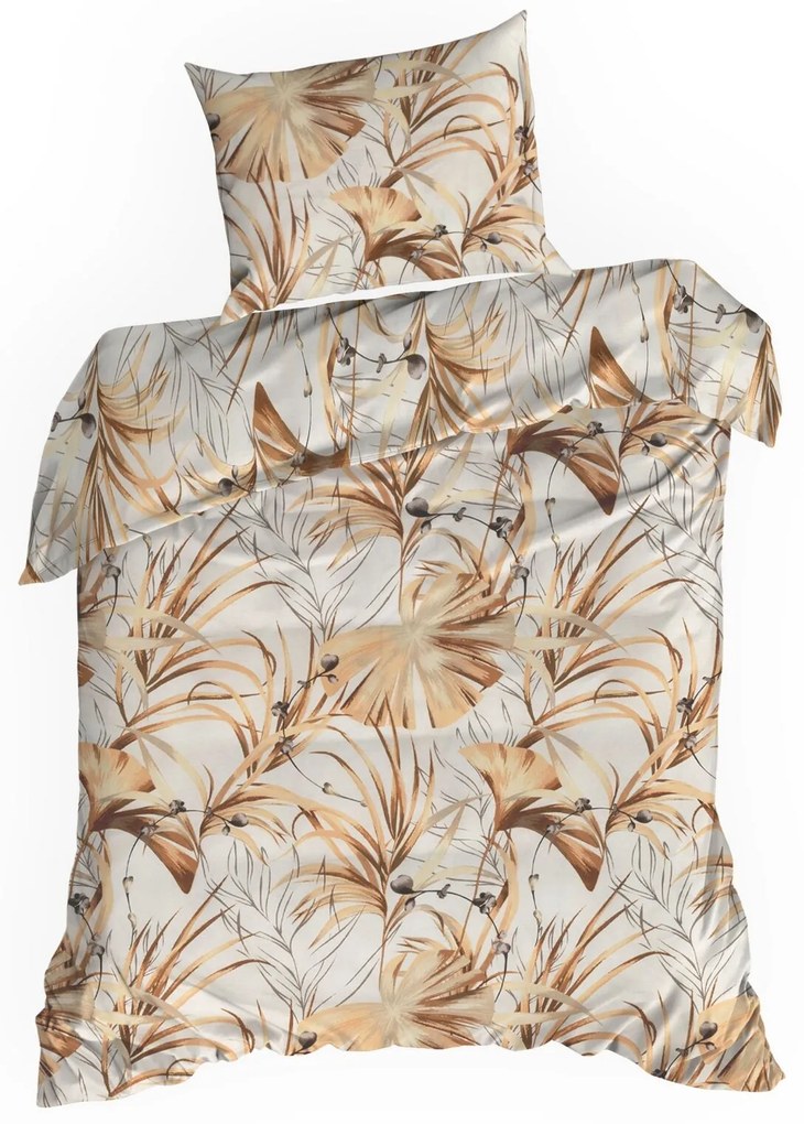 RENFORCÉ OBLIEČKY POLA 160X200 CM, 2 KS 70X80 CM LISTY