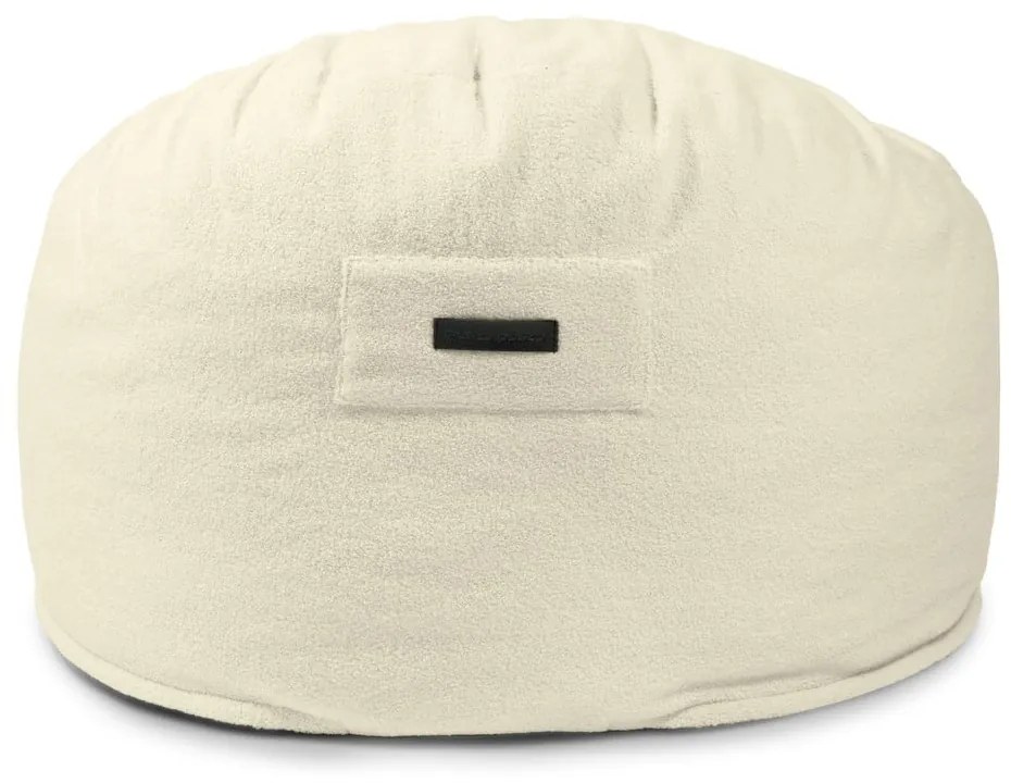 Hnedý detský sedací vak z textílie buklé Om 85 – SLOWDOWN