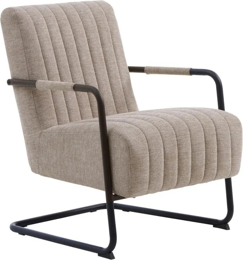 Béžové kreslo Trout – Unique Furniture