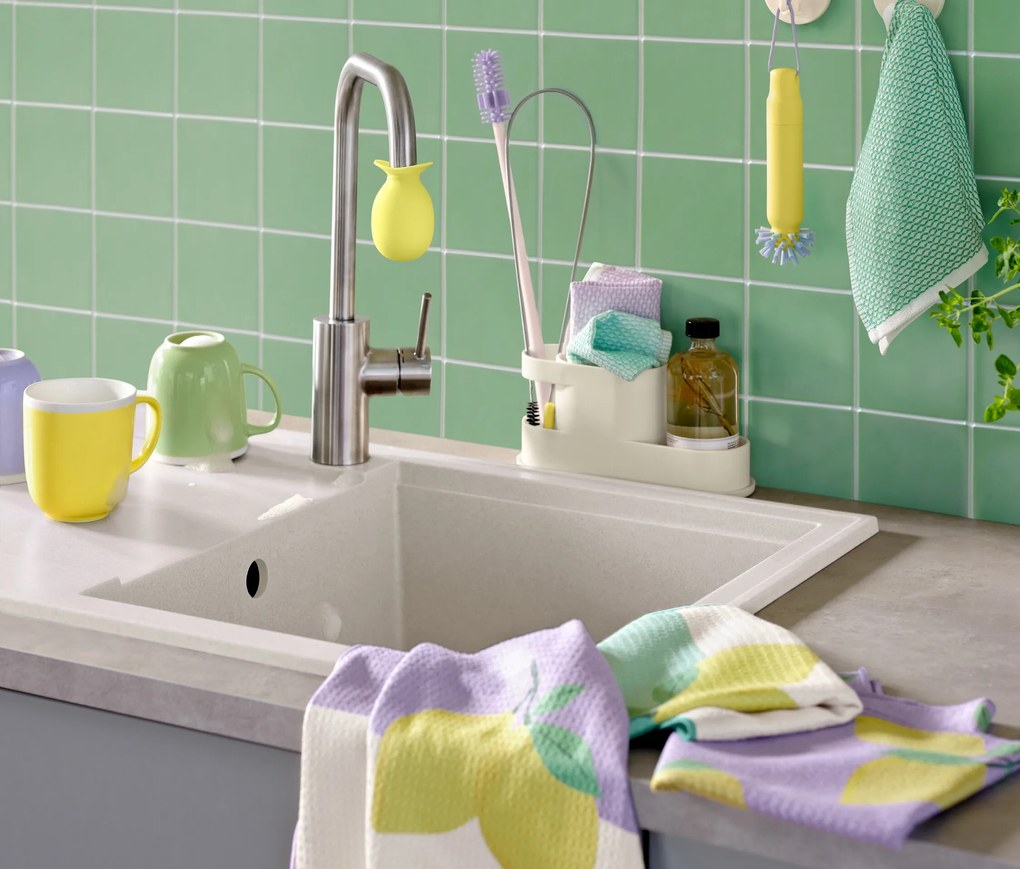 Stojan na potreby na umývanie riadu