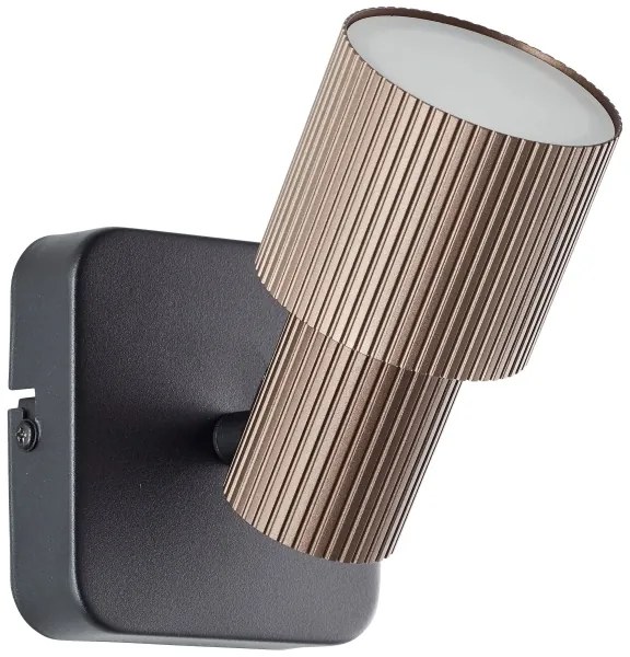 Brilliant - LED Nástenné bodové svietidlo CADIZ 1xGU10/5W/230V bronzová