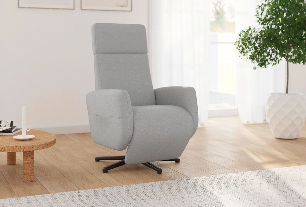XXXLutz RELAXAČNÉ KRESLO, textil, svetlosivá Sit & More - Online Only obývacie izby - 0001440161J8