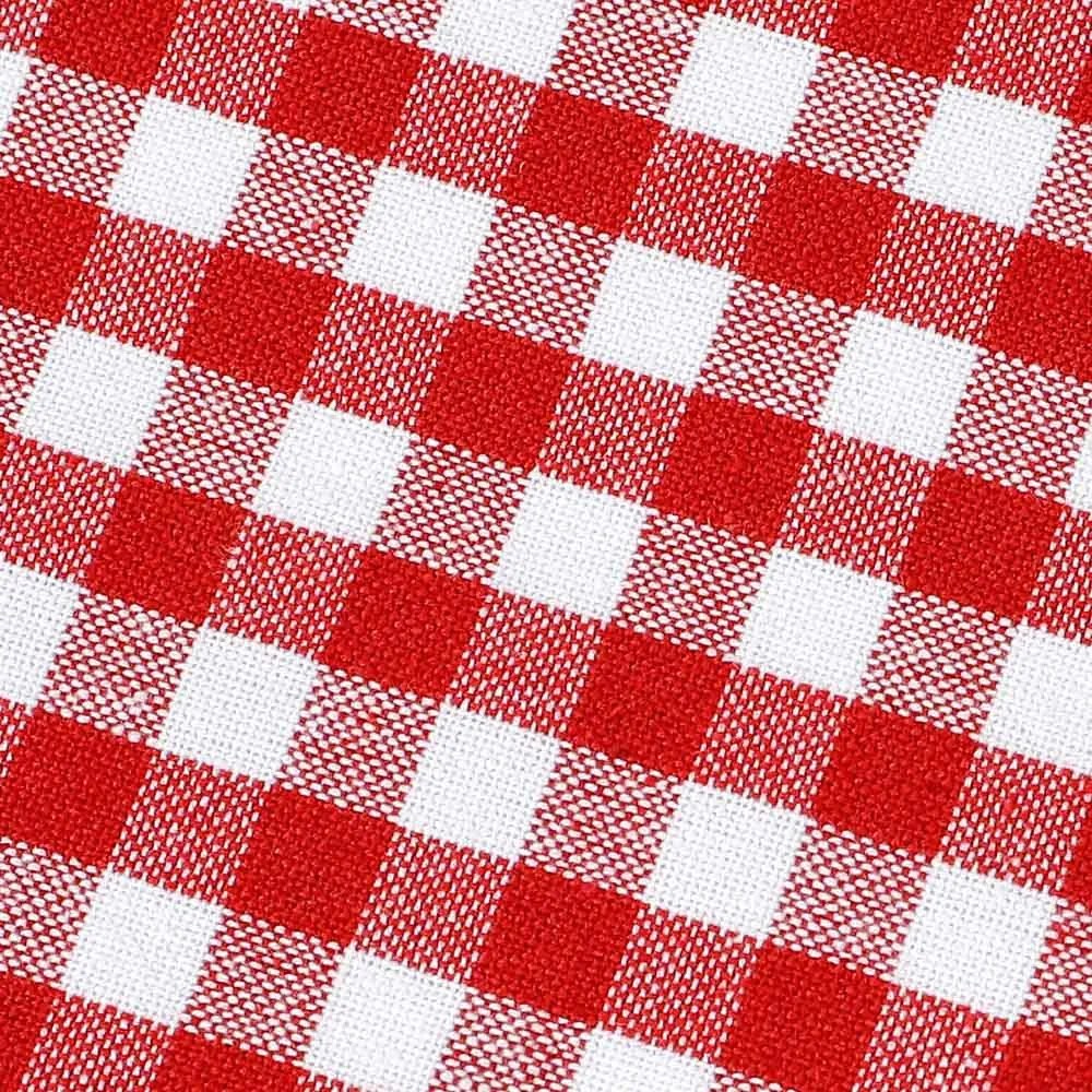 Biante Kuchynská bavlnená utierka Olivia OL-008 Červeno-biela kocka malá