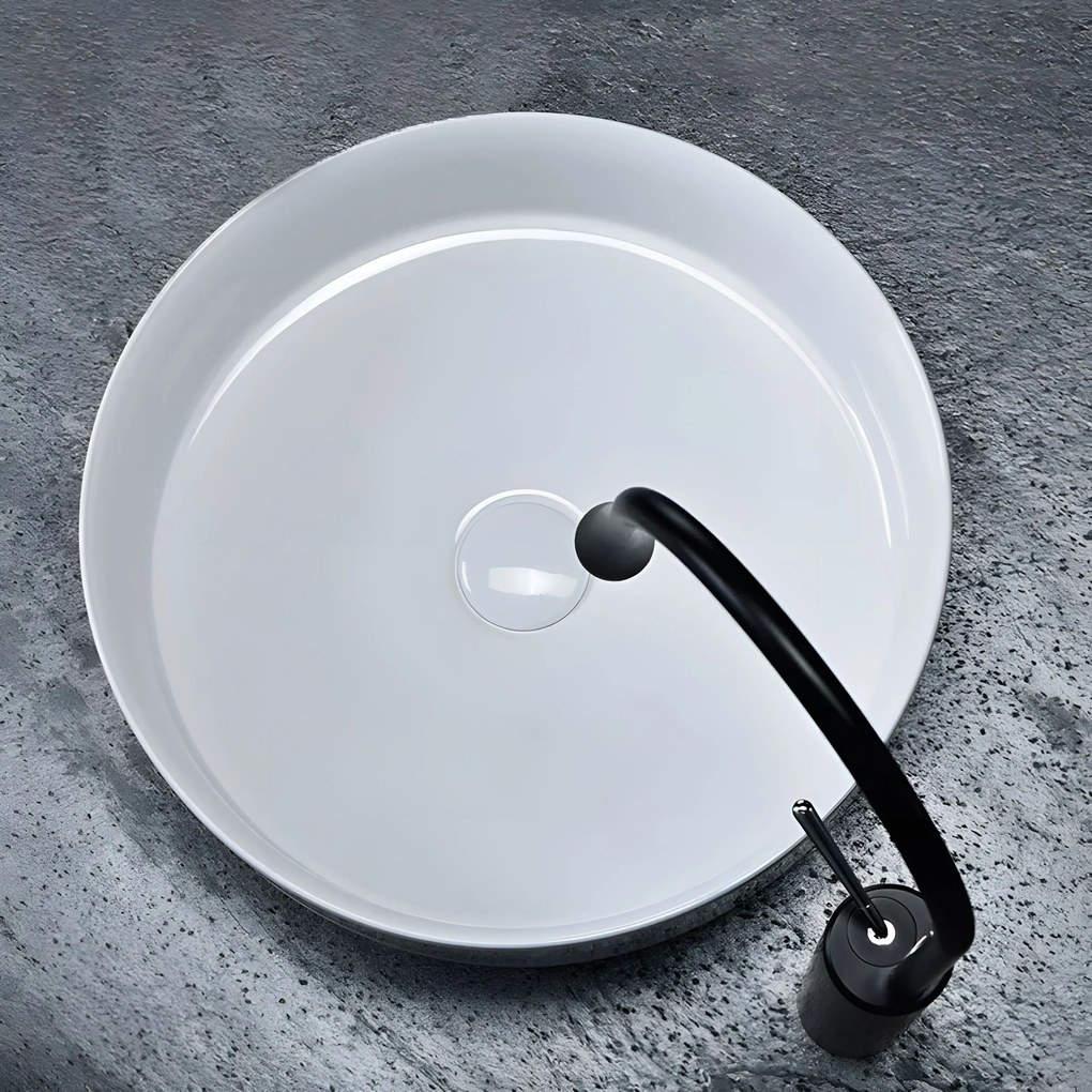 Rea Elma umývadlo, 45 x 45 cm, biela, REA-U8493