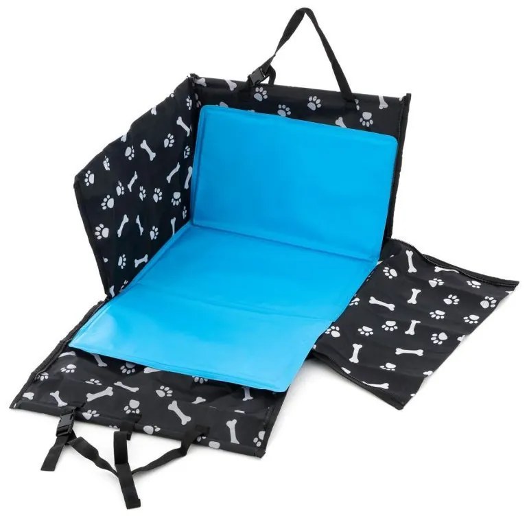 Garthen 77567 Psia taška s chladiacou podložkou, 50 x 59 x 37 cm