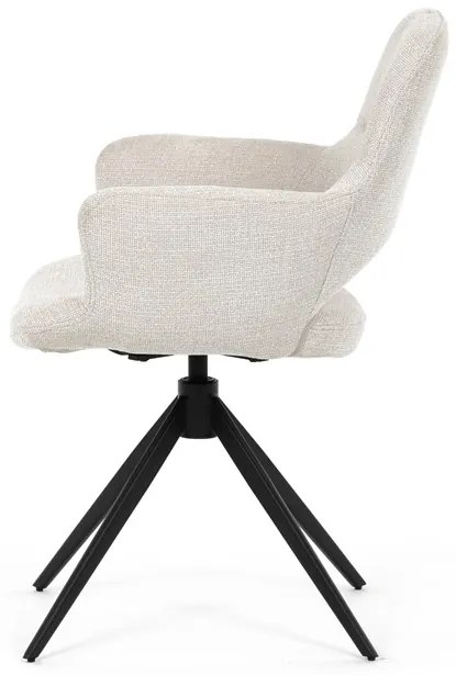 Autronic BONTEC Jedálenská stolička, krémová, látka, DCH-D1320 CRM2 Farba: Šedá