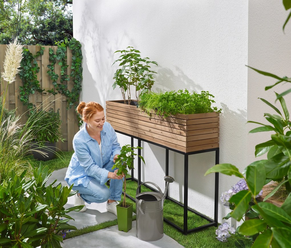 Úzky vyvýšený záhon »Elin«