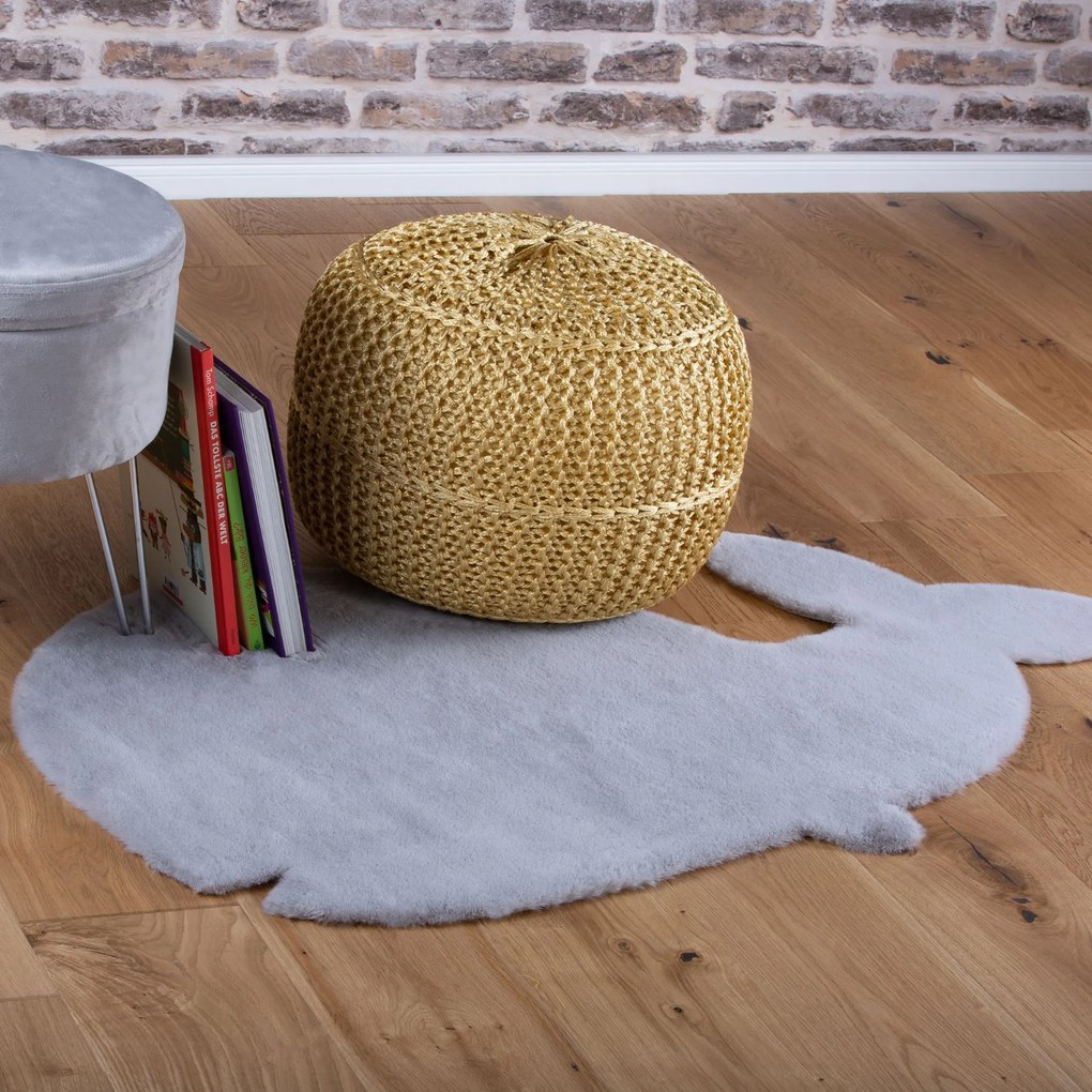 Obsession, Pre zvieratá: kusový koberec Luna 852 silver, 66x114, šedá, detská izba