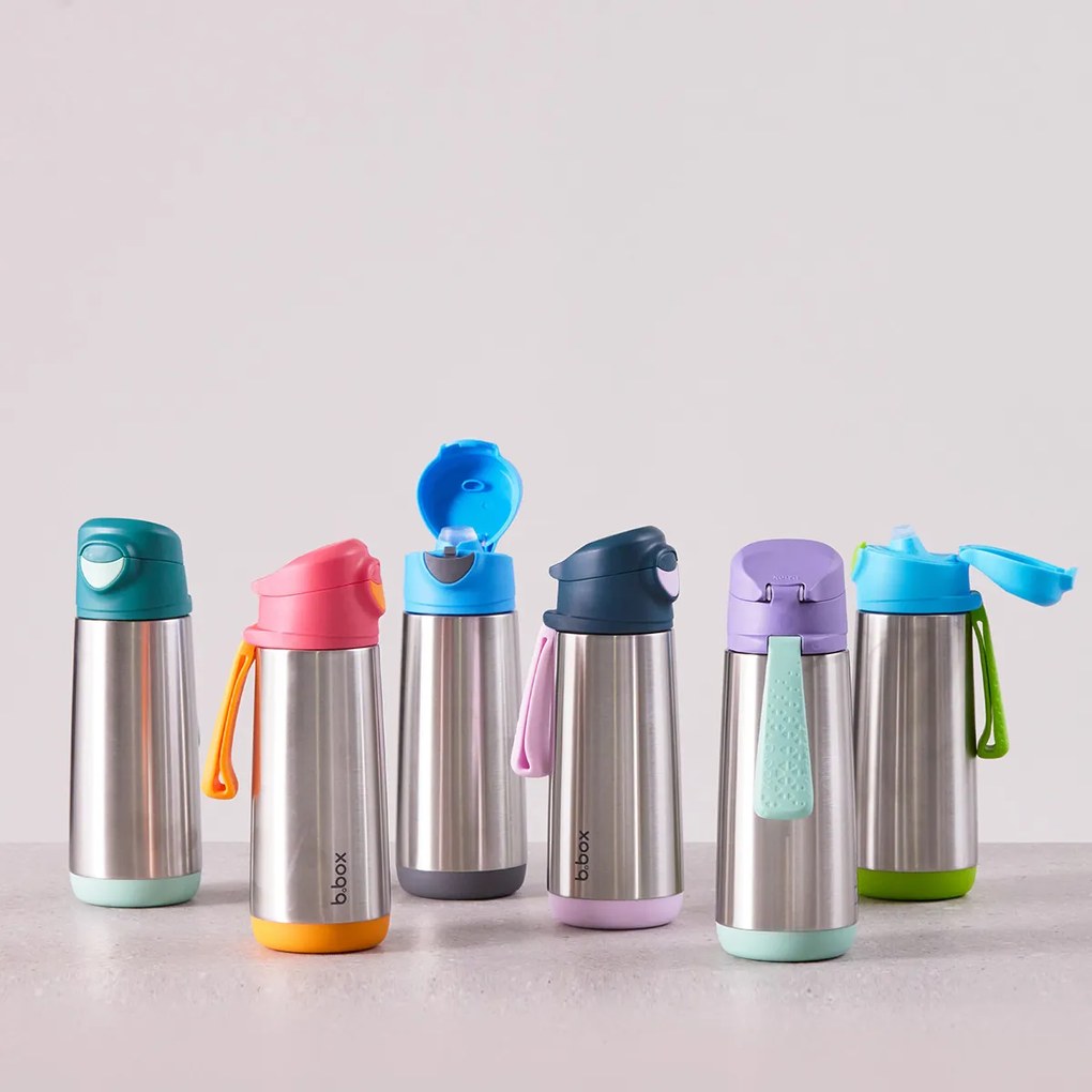 Termoska na pitie sport 500 ml - indigo/ružová