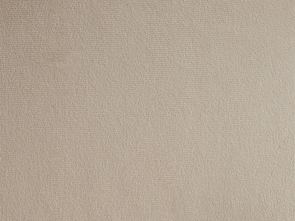 Zamatový puf 50 x 50 x 30 cm piesková béžová DAREYN Beliani
