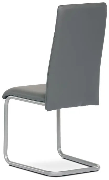 Autronic BONTEC Jedálenská stolička, čierna, ekokoža, DCL-402 BK Farba: Čierna