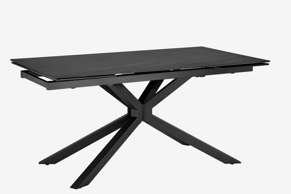 XXXLutz JEDÁLENSKÝ STÔL, tmavosivá, 160/90/75 cm P & B - Stoly - 001467003401