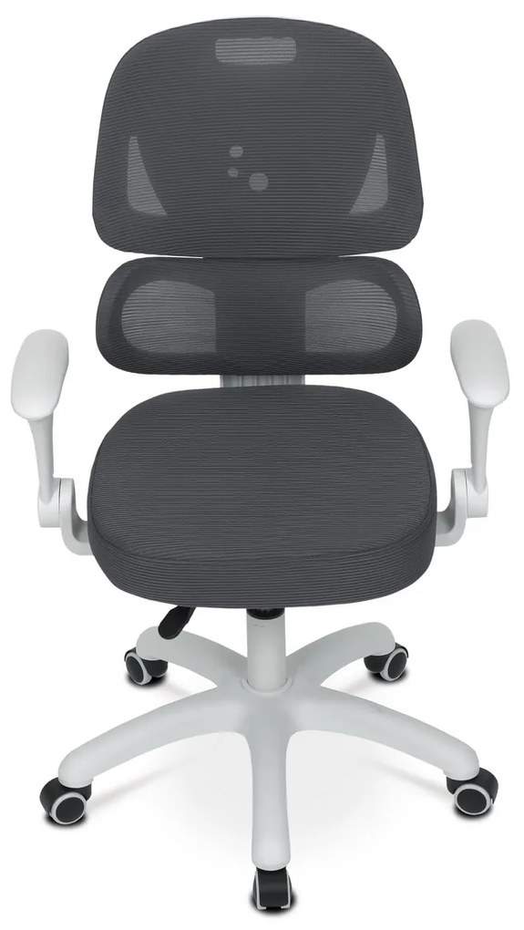 Autronic KA-K1063 GREY Kancelárska stolička, sivá