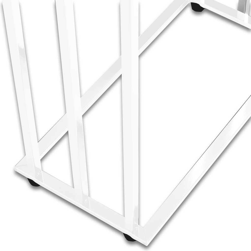 Dekorstudio Vešiak na uteráky 3-ramenný - biely