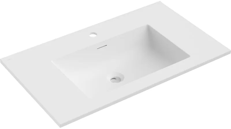 Mexen Otis, umývadlo na zapustenie 81 x 46,5 cm, biela matná, 25188001