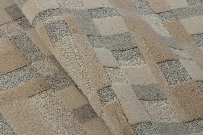 Koberec OSTA FLUX 461.117.SA130 béžový / sivý