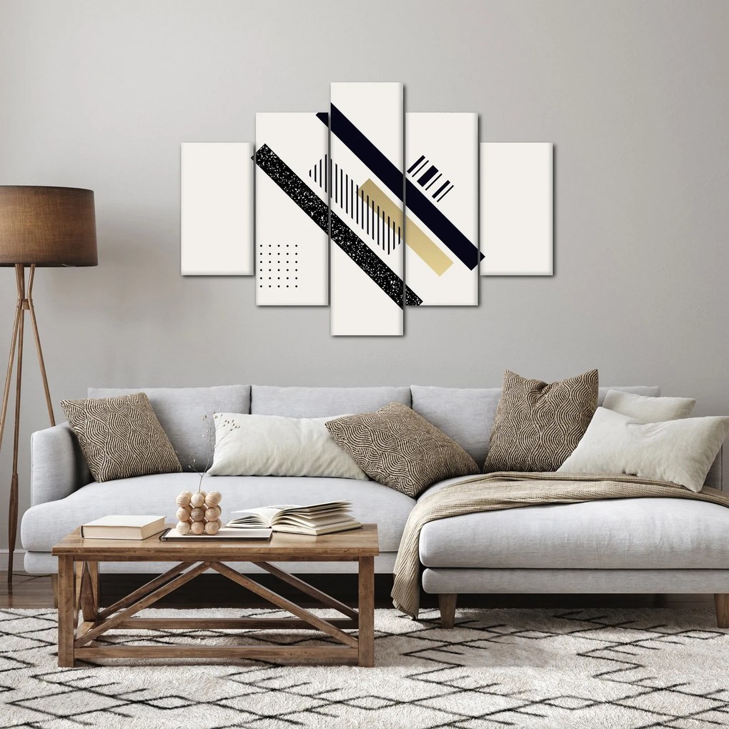 Obraz - Geometrické tvary N⁰5 (150x105 cm)