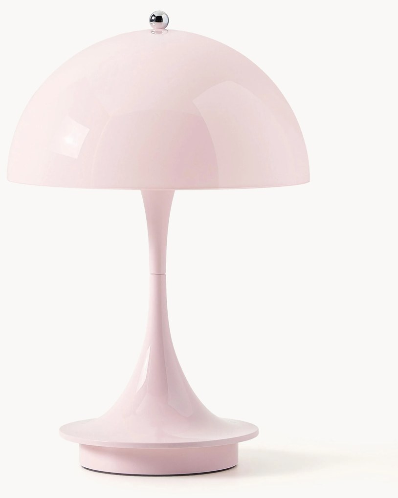 Prenosná stmievateľná stolová LED lampa Panthella, V 24 cm, dizajn Verner Panton