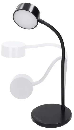Solight WO3000-B- LED Stmievateľná stolná lampa LED/4,5W/5V 3000/4000/6500K čierna