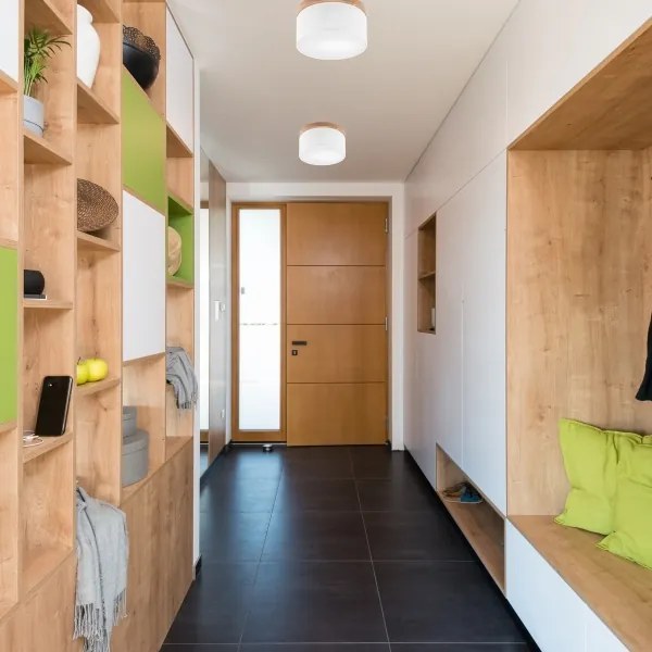 Brilagi - LED Stropné svietidlo BELLADONNA 1xE27/15W/230V pr. 30 cm biela/dub