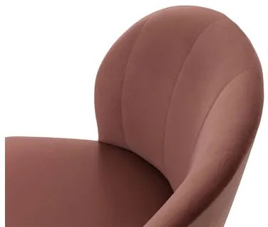 Okrúhly stôl Botiler FI 120 so 4 stoličkami ST100 04, Farby: natura, Potah: Magic Velvet 2250, Farby nožičiek stola: natura