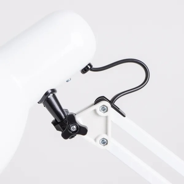 Brilagi - Stolná lampa ROMERO 1xE27/60W/230V biela