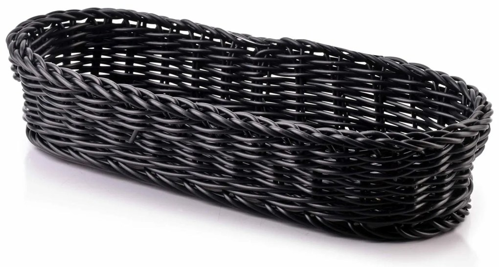 Košík na príbor Sino Black, 27x6x11 cm