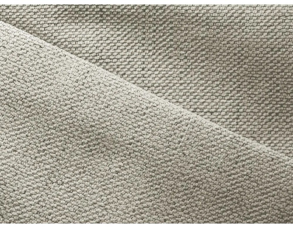 Krémovobiela rozkladacia/s úložným priestorom rohová pohovka Nanea – Makamii