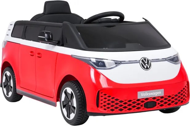 Elektrické autíčko Volkswagen ID BUZZ červené
