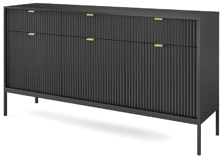 Komoda NOVA Ksz154 čierna