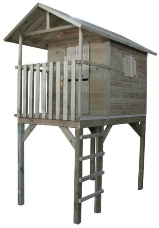 Marimex | Detský drevený domček s rebríkom Marimex Výhliadka | 11640372