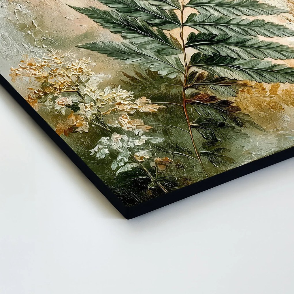 DUBLEZ | Zelený obraz na stenu - Paprade