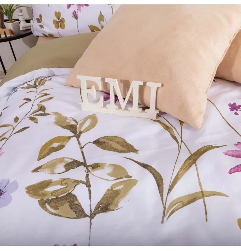 Obliečky bavlnené Furrina Olive EMI