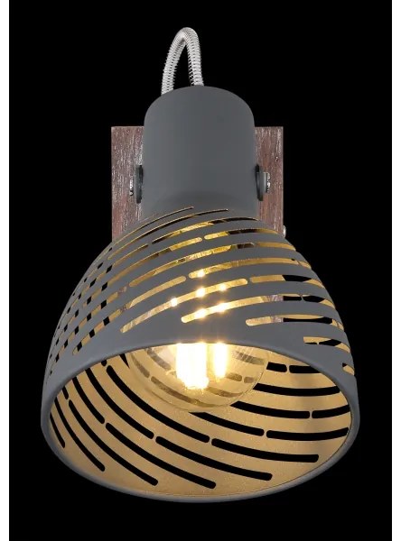 Globo 54661-1 - Nástenné bodové svietidlo MORI 1xE27/40W/230V