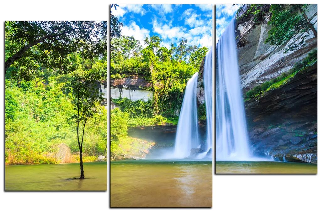 Obraz na plátne - Huai Luang vodopád 1228C (105x70 cm)