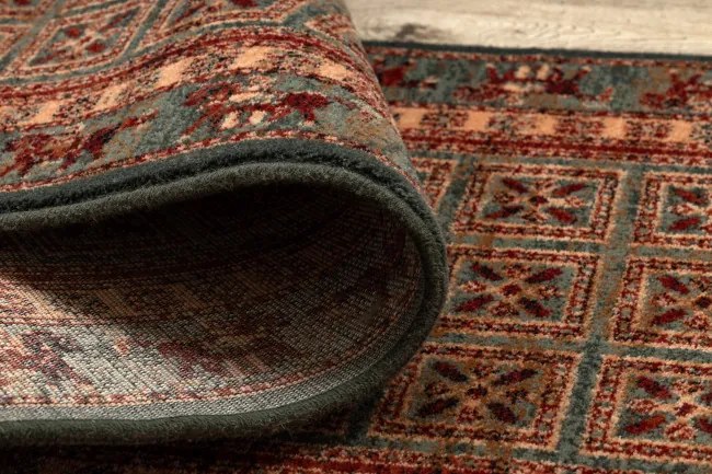 Behúň KASHQAI 4301/401 zelený / terakota