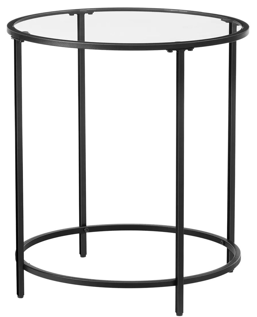 Okrúhly stolík 50 cm VASAGLE LGT020B01