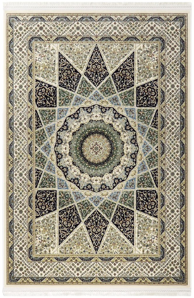 Oriental Weavers, Kusový koberec Razia 1330/ET2X, 133x190, béžová, obývacia izba
