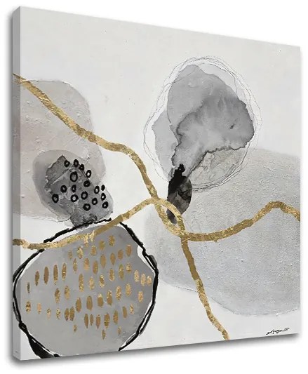 Obraz na plátne ABSTRAKT 50x50 cm