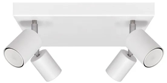 LED Bodové svietidlo TUNE 4xGU10/4,8W/230V biela