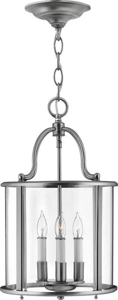 Hinkley HK-GENTRY-P-M-PW - Závesný luster GENTRY na reťazi 4xE14/60W/230V matný chróm