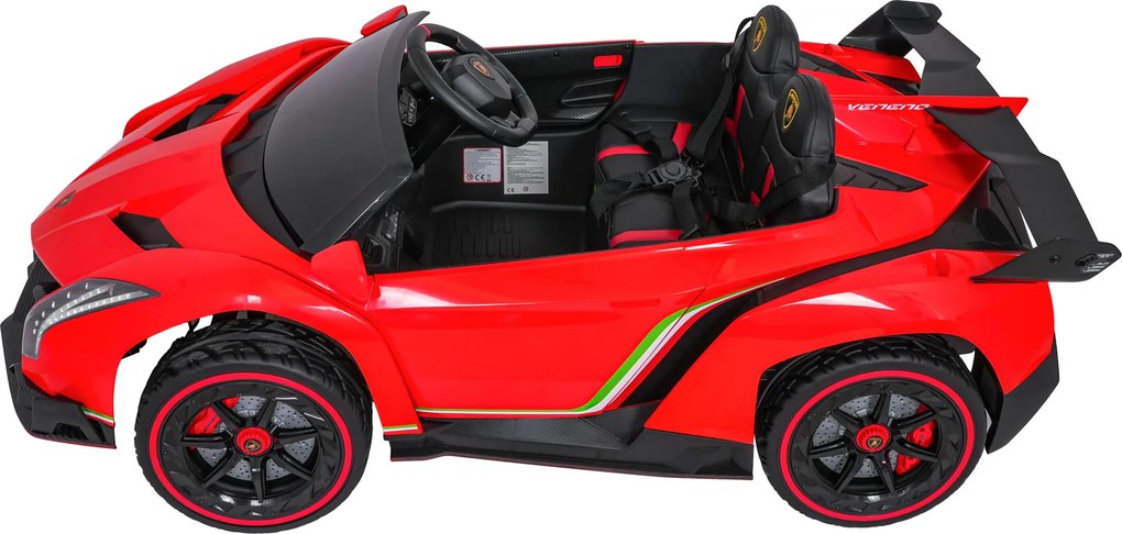 Ramiz Lamborghini Veneno Červené vozidlo