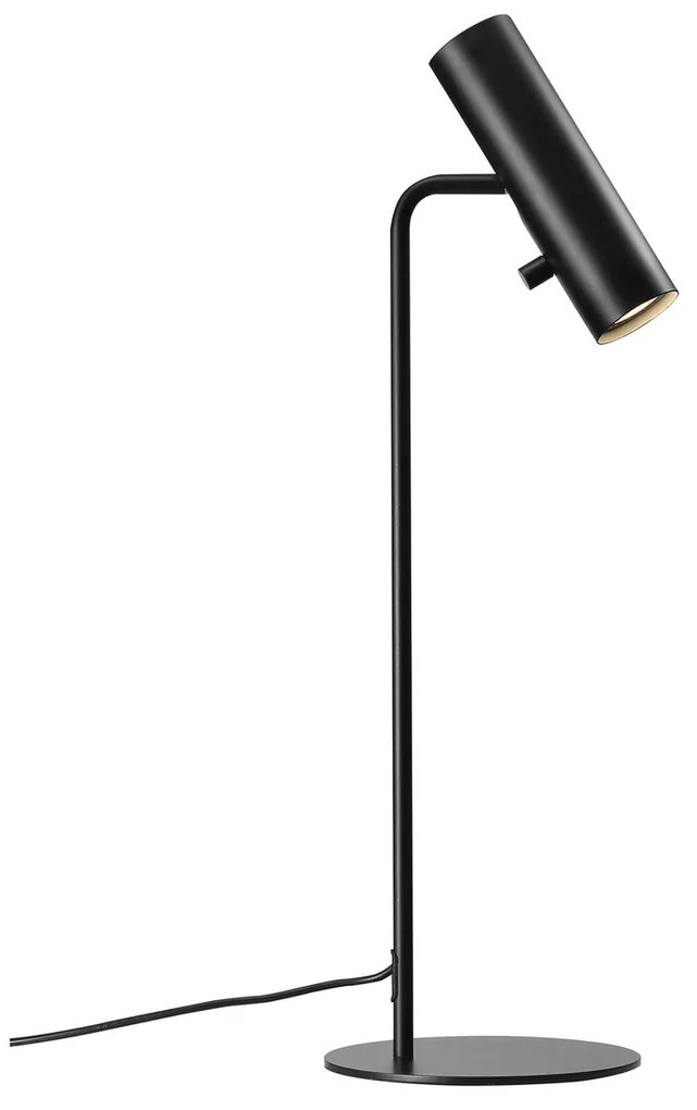 NORDLUX Stolová lampa na čítanie MIB, 1xGU10, 8W, čierna