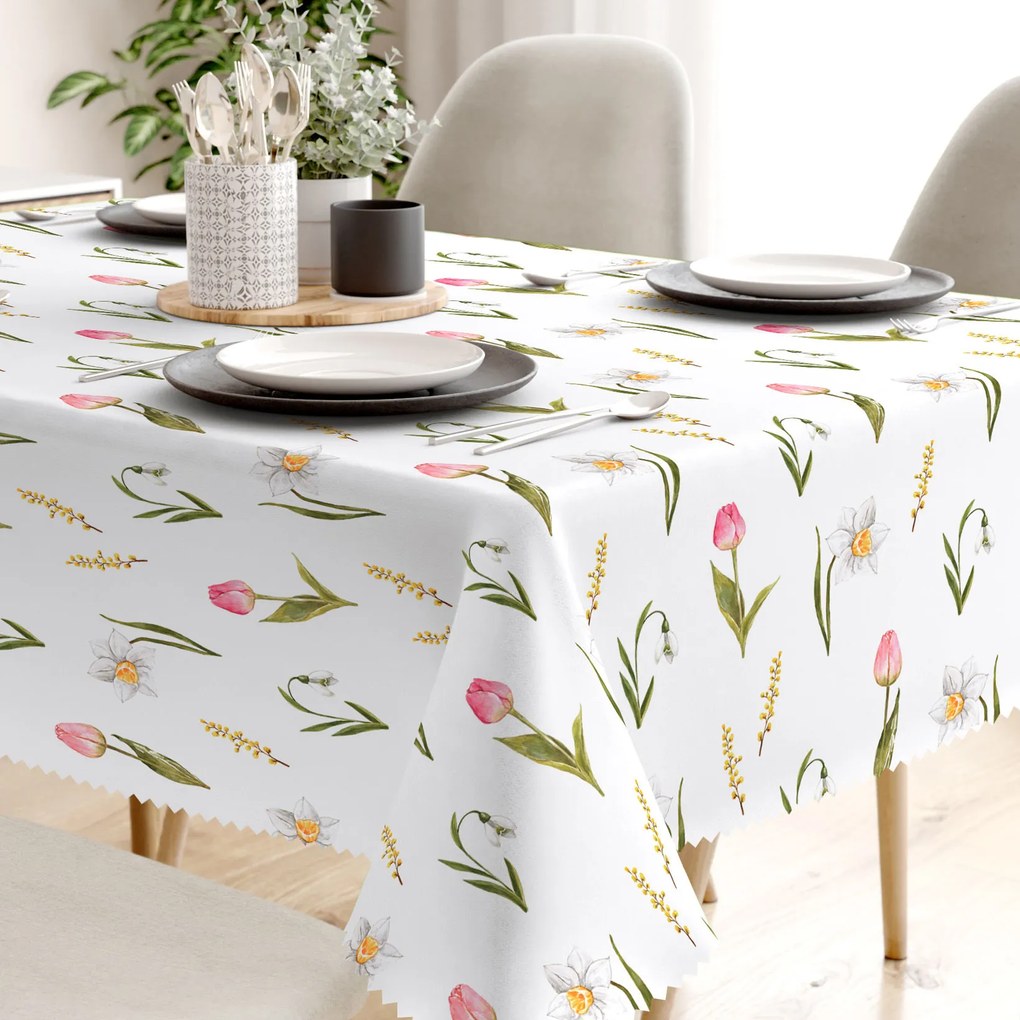 Goldea hranatý teflónový obrus - dotyk jari 50 x 100 cm