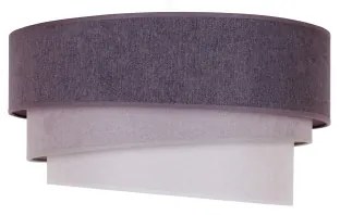 Duolla - Luster na lanku TRIO 1xE27/15W/230V pr. 45 cm antracit/šedá/biela