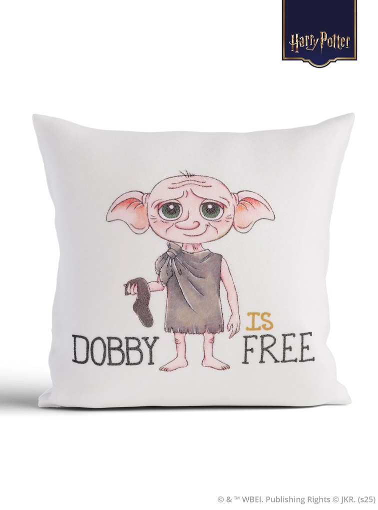 Obliečka na vankúš mikroplyš Harry Potter 40 × 40 cm - Dobby